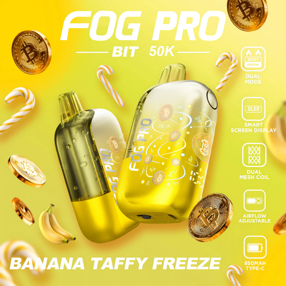 Fog pro BIT 50K – Design futuriste, performances l&eacute;gendaires, puissance de 35 000 bouff&eacute;es