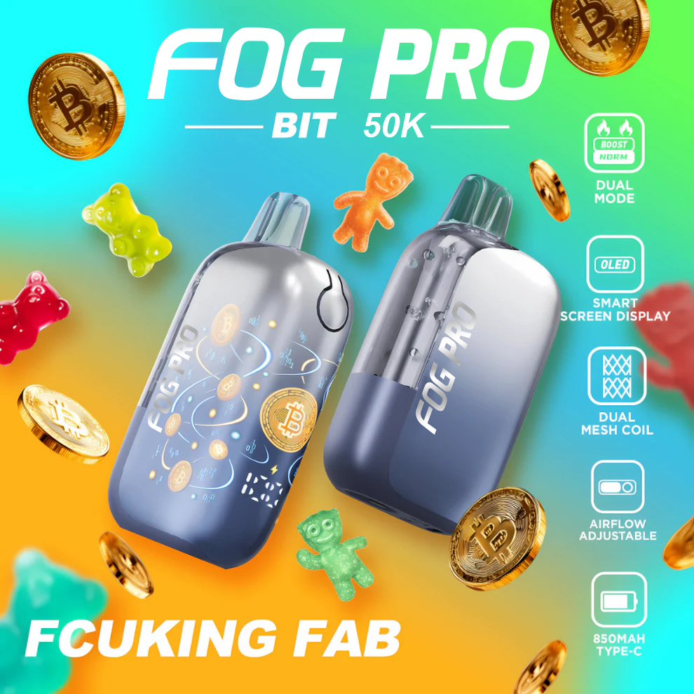 Fog pro BIT 50K – Design futuriste, performances l&eacute;gendaires, puissance de 35 000 bouff&eacute;es