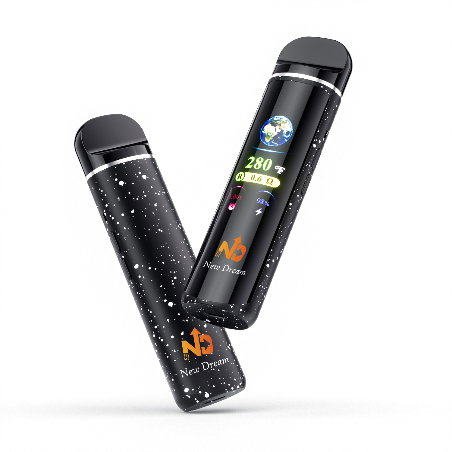 Vaporizer &Uacute;s&aacute;ide Mini Inaistrithe le haghaidh Luibh agus C&eacute;ir le Seomra T&eacute;imh Inbhainte OEM ODM